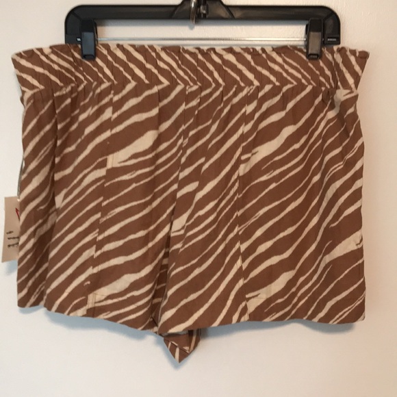 NEW A New Day Zebra Print Shorts - Picture 4 of 6